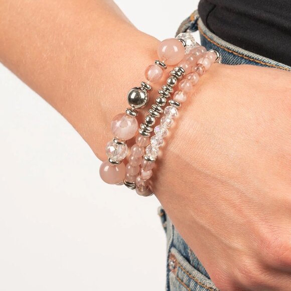 Paparazzi Jewelry Accessories - Shoreside Stroll - Brown Bracelet - Vintage - Picture 3 of 4